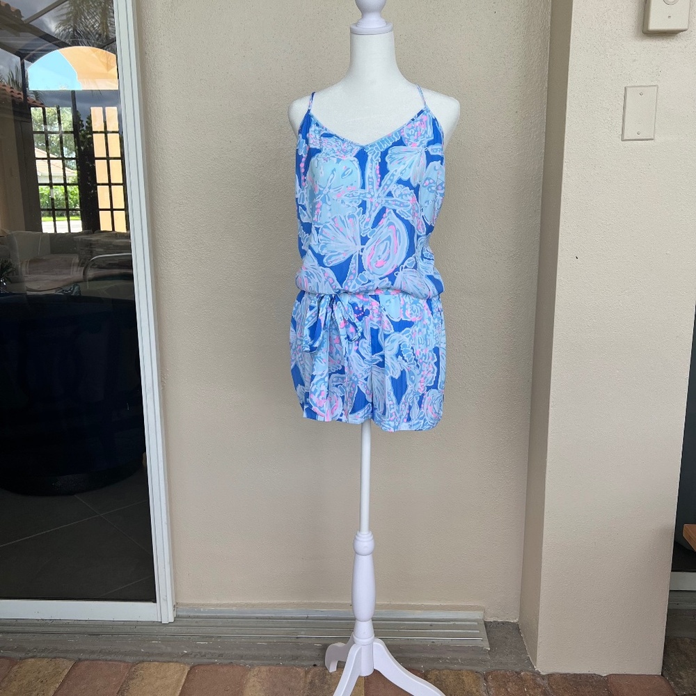 Lilly Pulitzer Deanna Blouson Romper